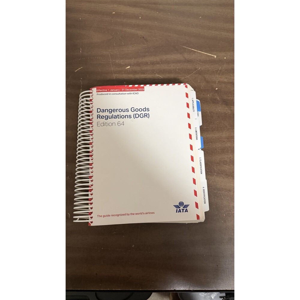 2023 64th Edition IATA Dangerous Goods Regulations